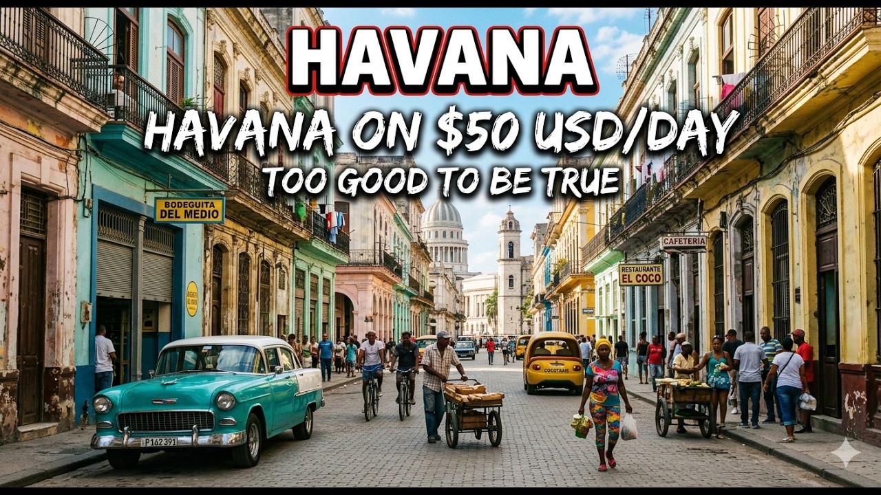 Discover how to explore Havana for 7 days on a budget!