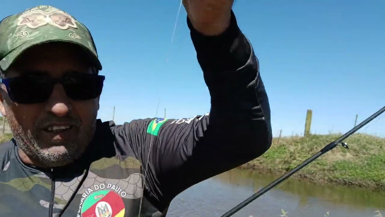 PESCARIA NA ESTRADA DA CAVALHADA EM MOSTARDAS 