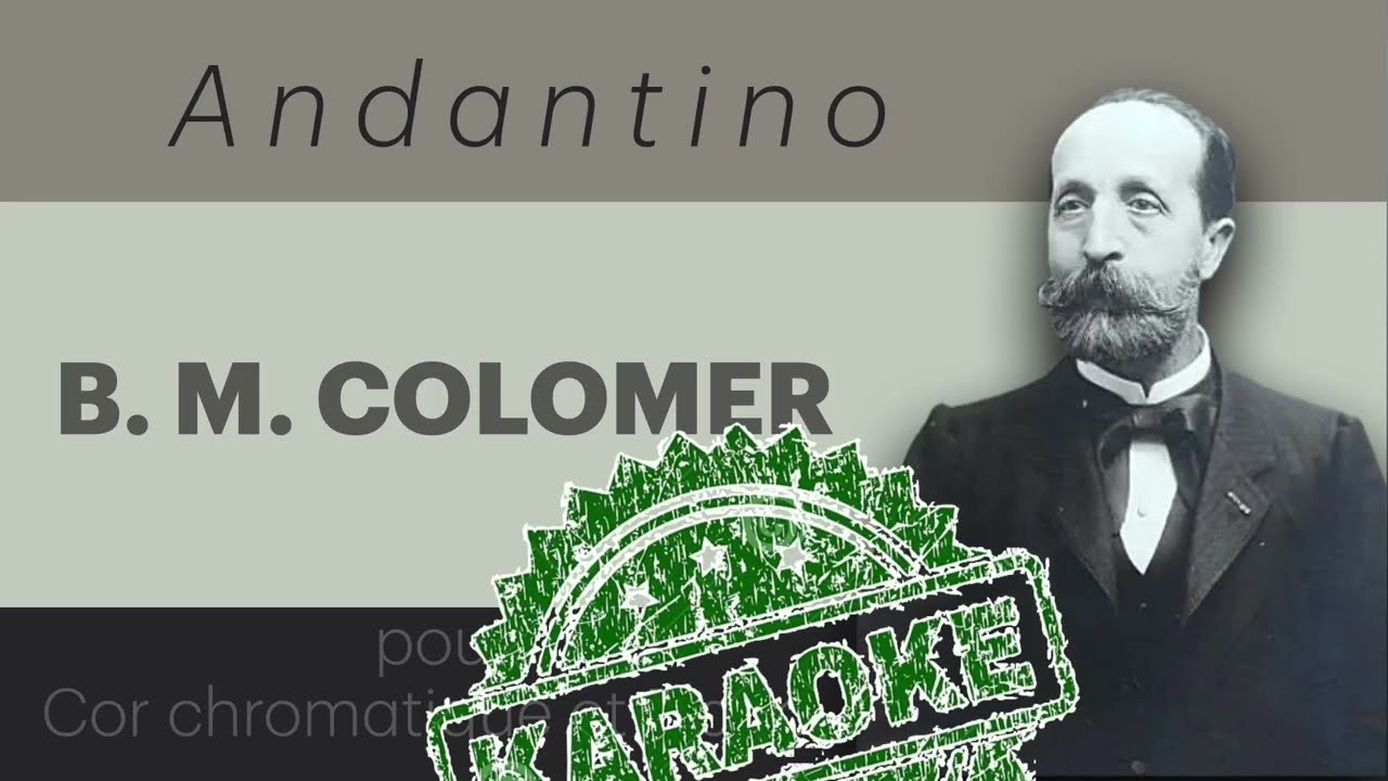 B. M. COLOMER: Andantino (PLAY-ALONG)
