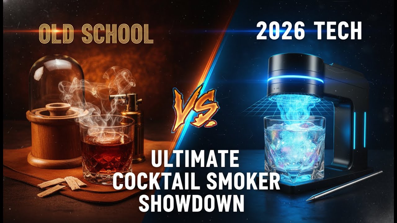 Old School vs 2026 Tech 🔥 ULTIMATE Cocktail Smoker Showdown! #whiskey #homebartender