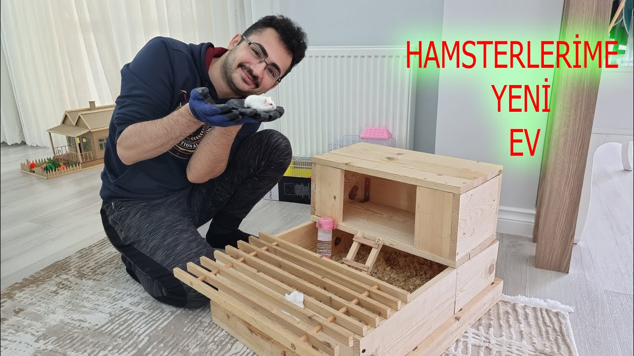 HAMSTERLERİME VİLLA YAPTIM