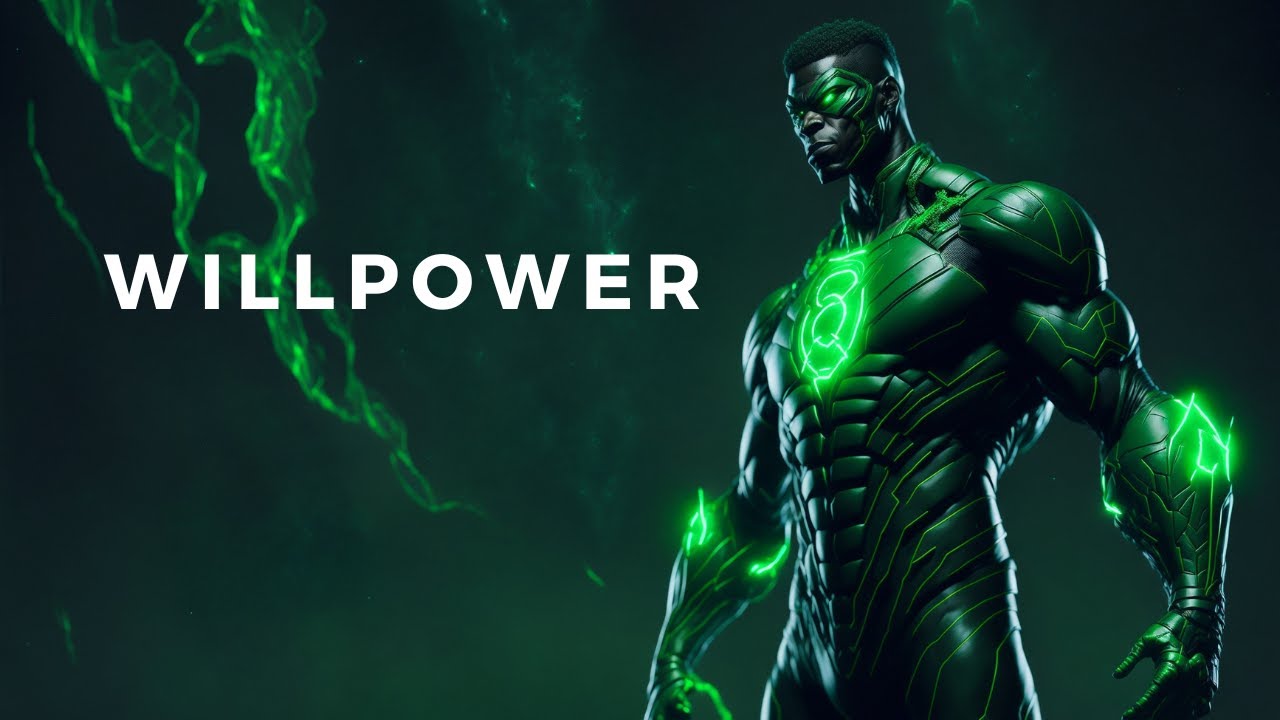 Green Lantern talks to you about Willpower (AI Voice)