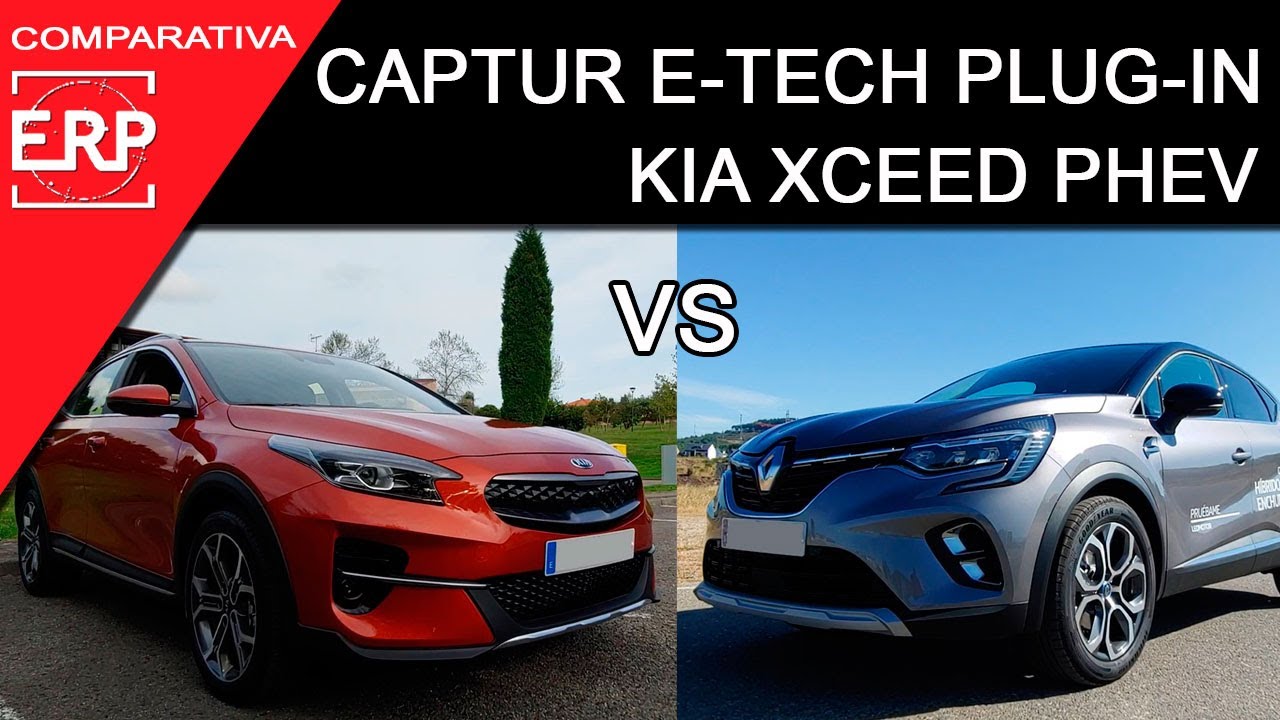 Renault CAPTUR E-Tech VS Kia XCEED PHEV | COMPARATIVA / ¿Cuál es mejor? / Híbridos enchufables