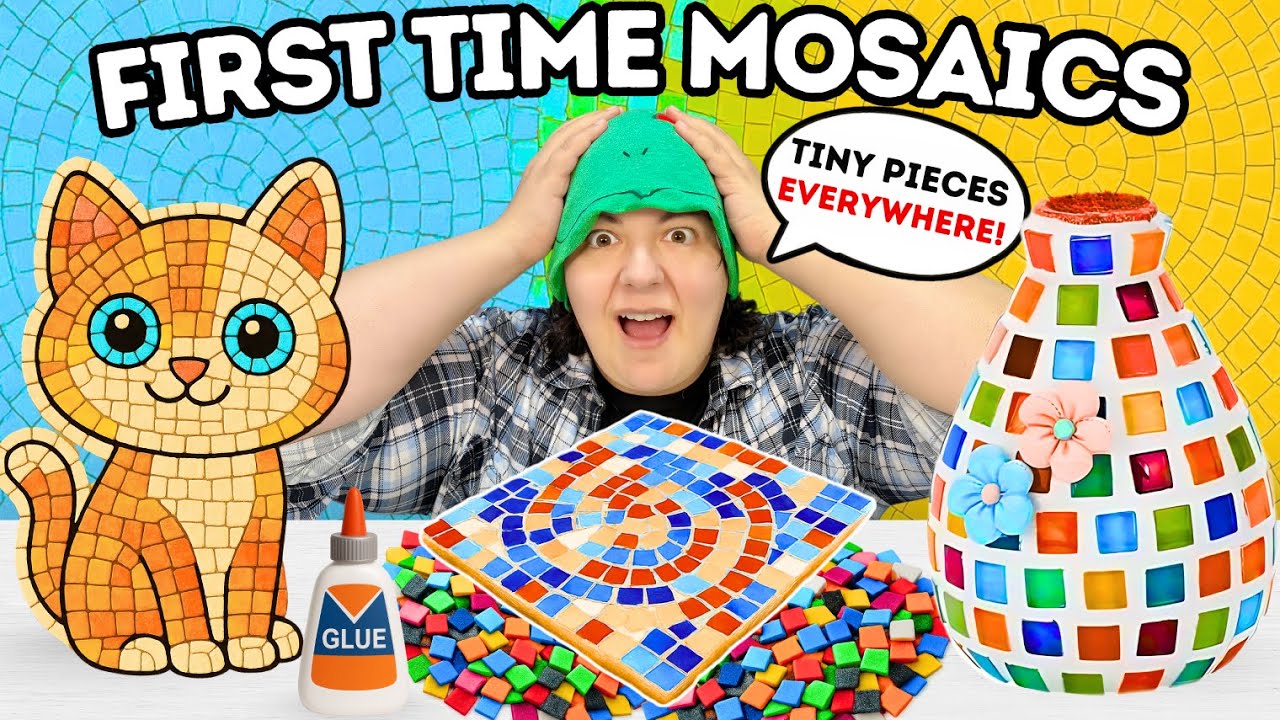 I Try Mosaic Art For The First Time