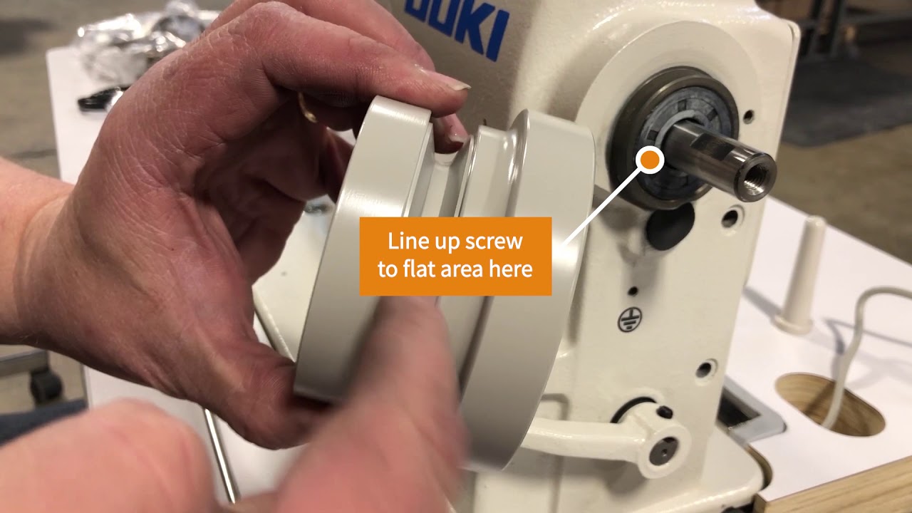 Assembling the JUKI DDL-8700 Step by Step