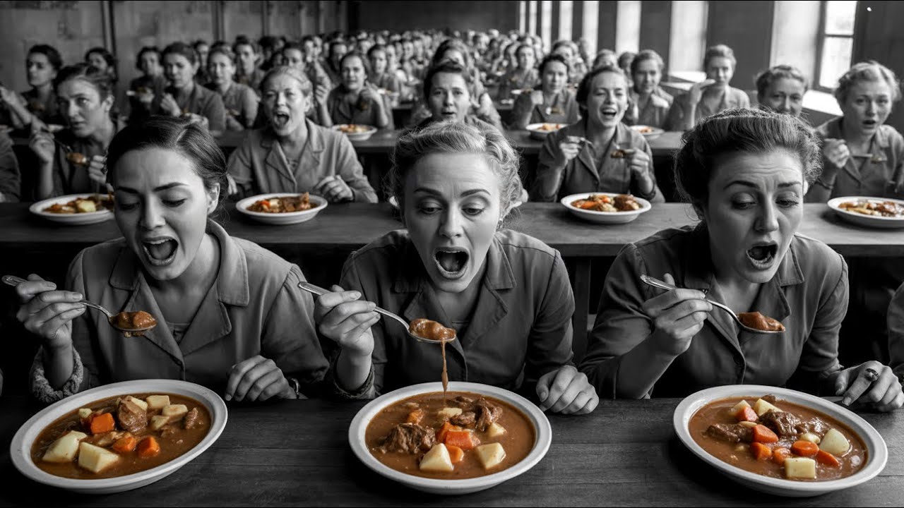 The Americans Said, "Beef Stew’s Ready" — German POW Women Ate Like They Hadn’t in Months