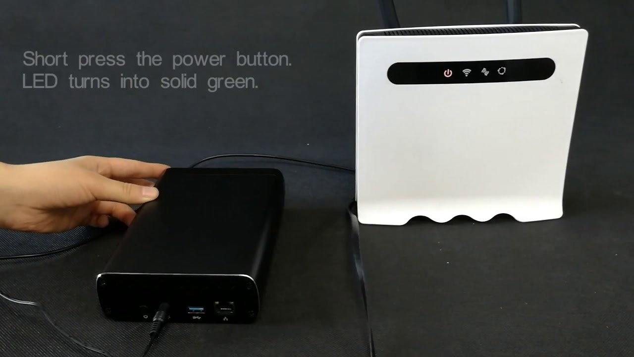 AirDisk Q3C Teaching Video How to turn your external HDD network accessible