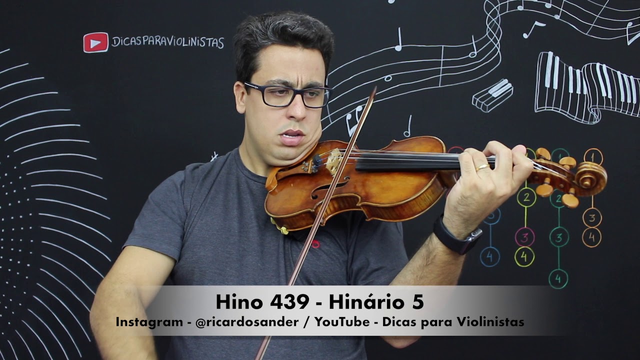 Hino 439 Violino Hinário 5 CCB