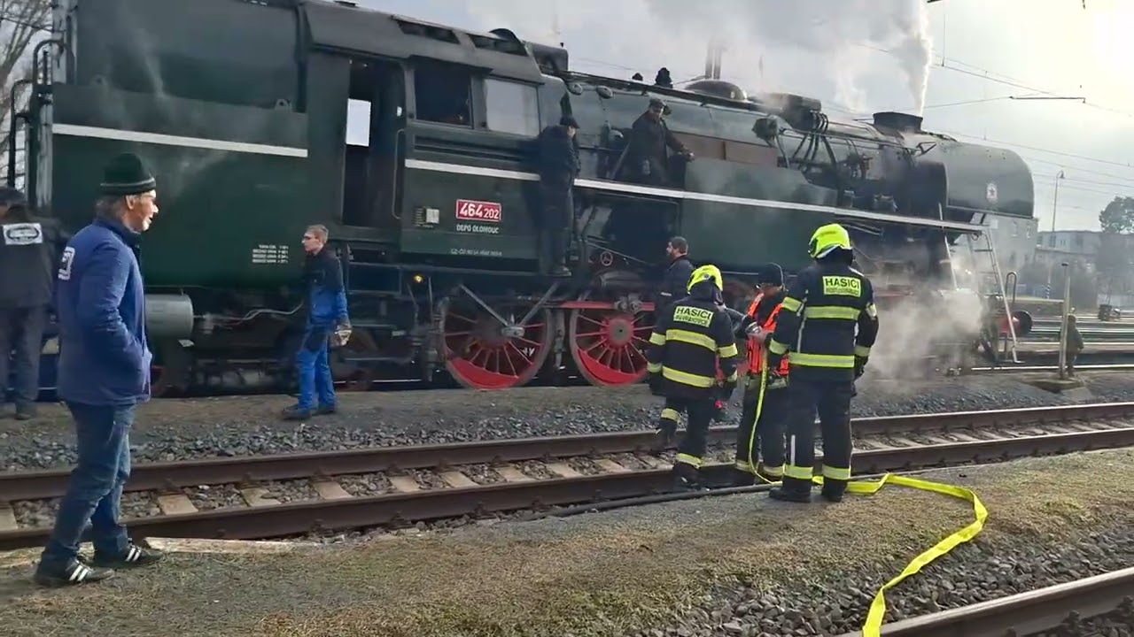 Příjezd Parního vlaku