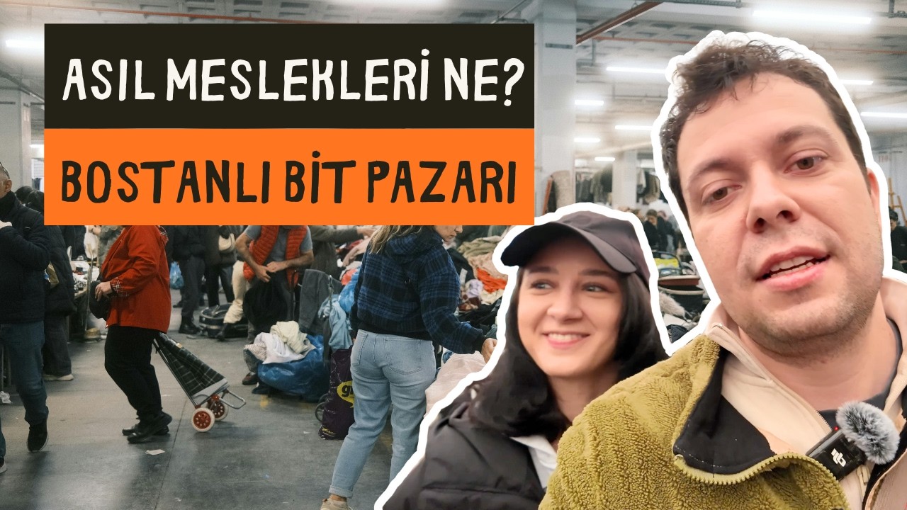 Türkiye’nin En Elit Bit Pazarı! Asıl Meslekleri Ne? | Bostanlı Bit Pazarı