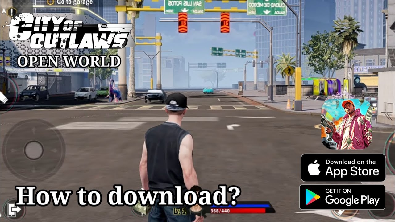 City of Outlaws | How to download New GTA 5 like a mobile game launched (Android, iOS ).