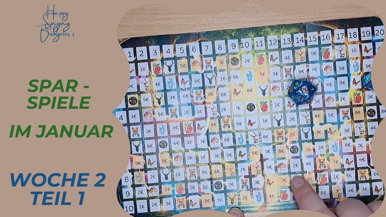 Sparspiele im Januar - Spielend Geld sparen