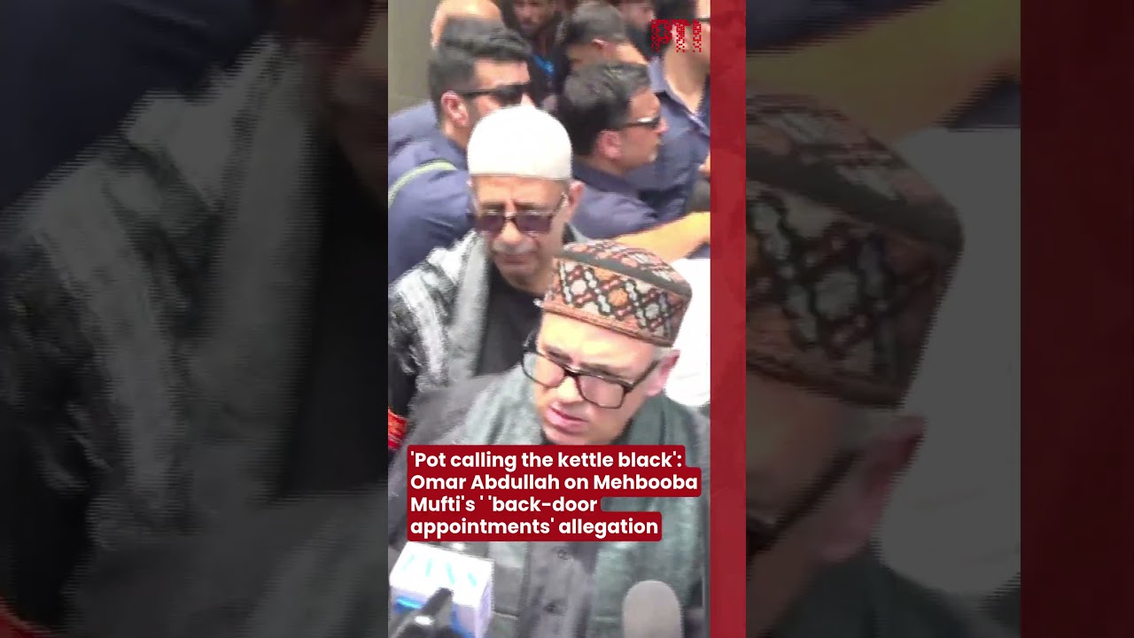 'Pot calling the kettle black': Omar Abdullah on ' 'back-door appointments' allegation