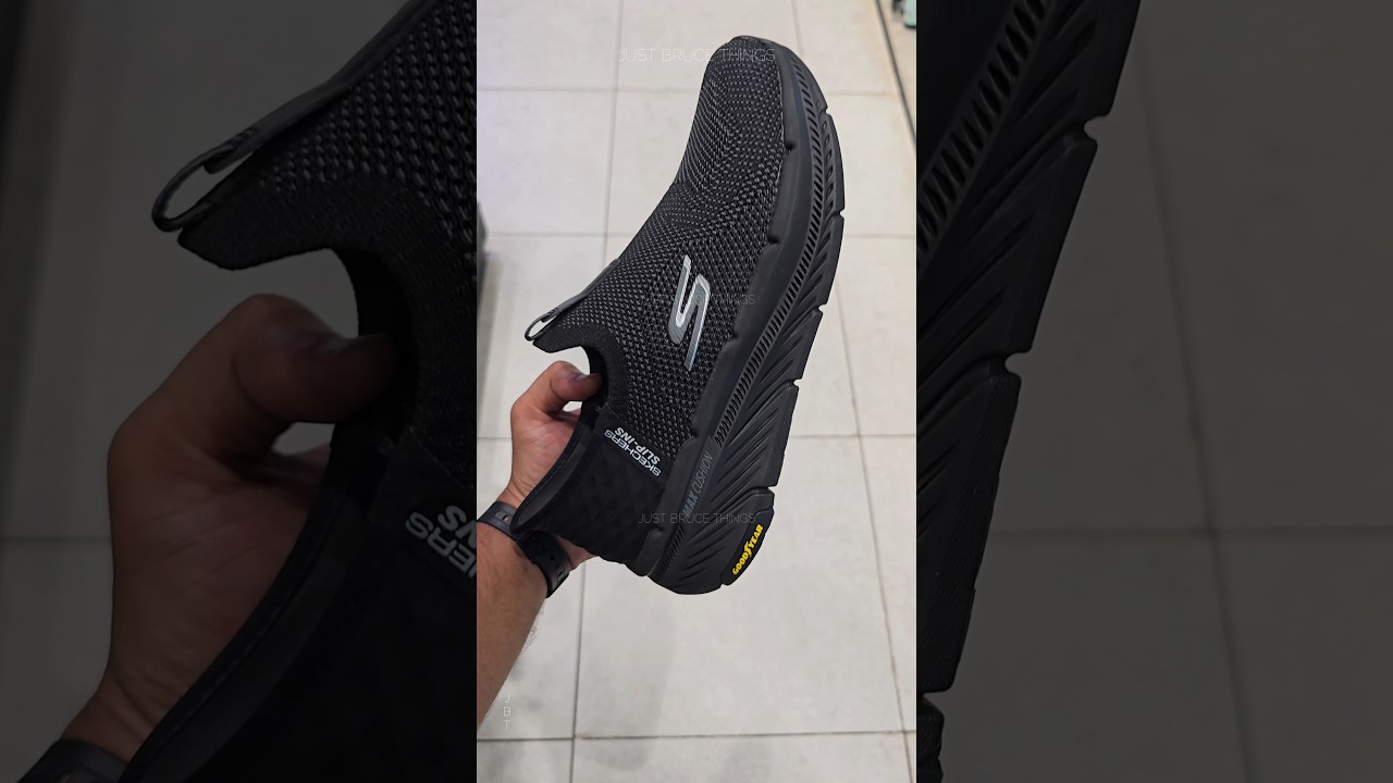 Skechers Max Cushioning Slip Ins Premier 2 Black Color 