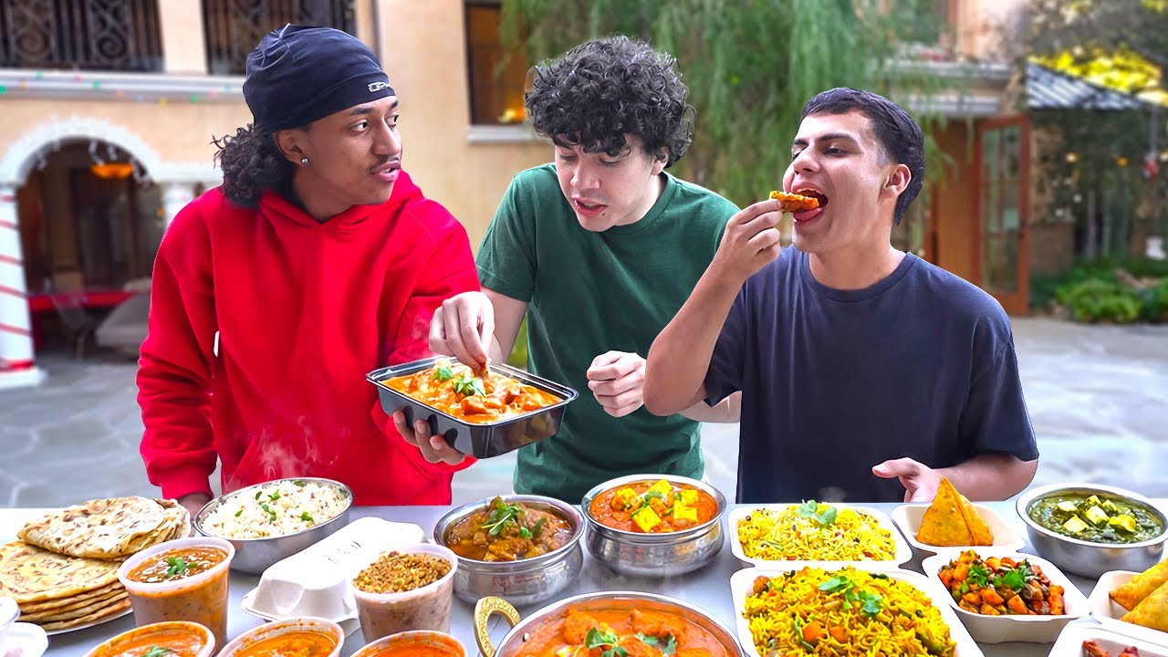 We Tried Indian Food For The First Time..