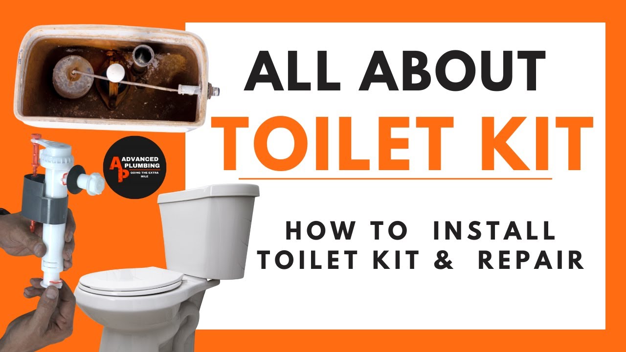 INSTALL TOILET KIT | All about toilet kit | how to repair and install a toilet kit |