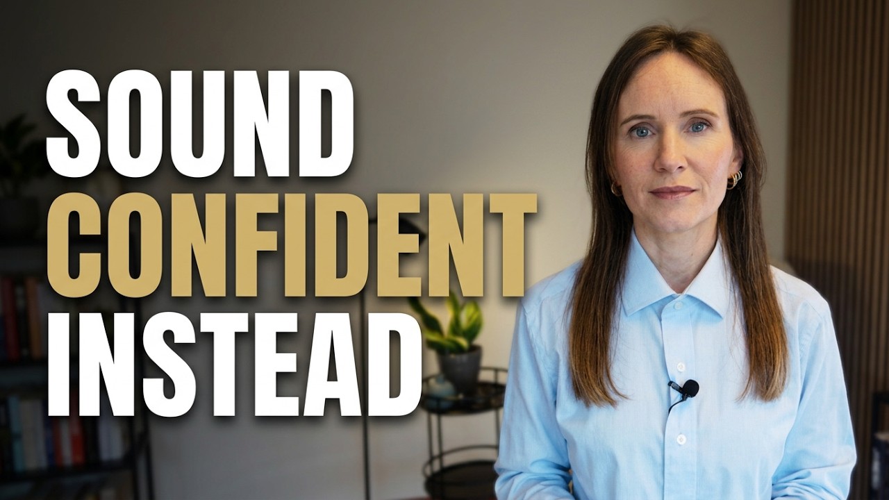Stop Sounding Unsure in English — 5 Simple Swaps