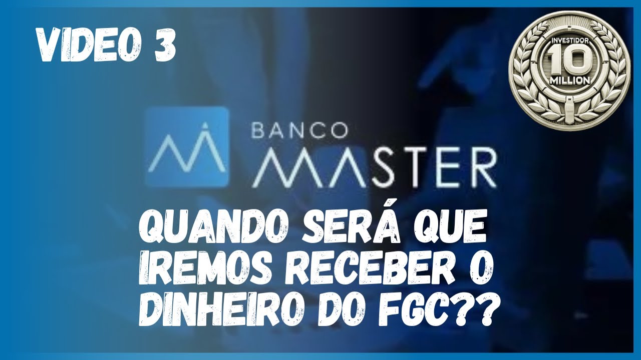 Nothing so far regarding the FGC payment in relation to Banco Master's securities.