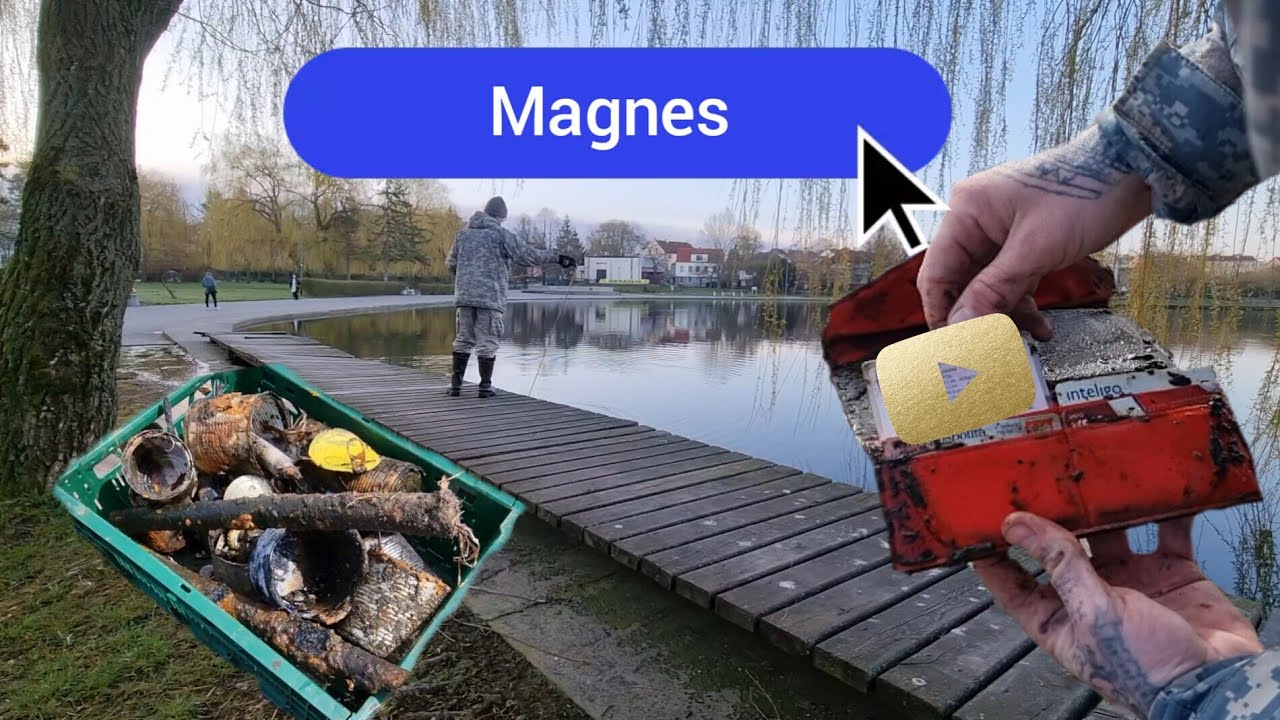 Viking Sprząta #4 Portfel Pełen Dokumentów I Pieniędzy. Jezioro Nowogard Magnes Neodymowy