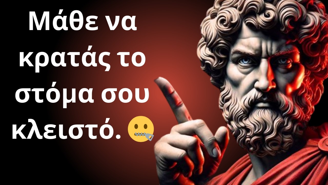 ΣΤΑΜΑΤΑ να Εξηγείς τη Ζωή σου – 10 Στωικά Μαθήματα που Αλλάζουν τα Πάντα | ΣΤΩΙΚΙΣΜΟΣ ✨