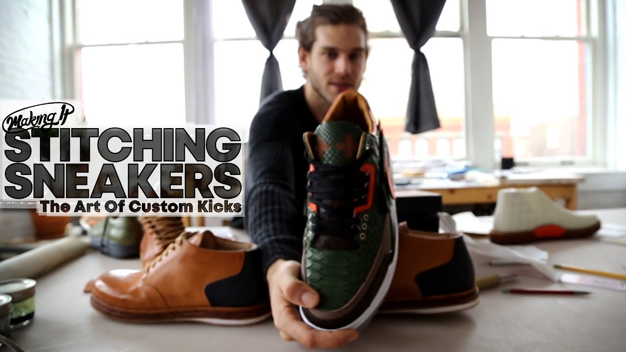Sneakers From Scratch With JBF Customs in Cleveland | Making It