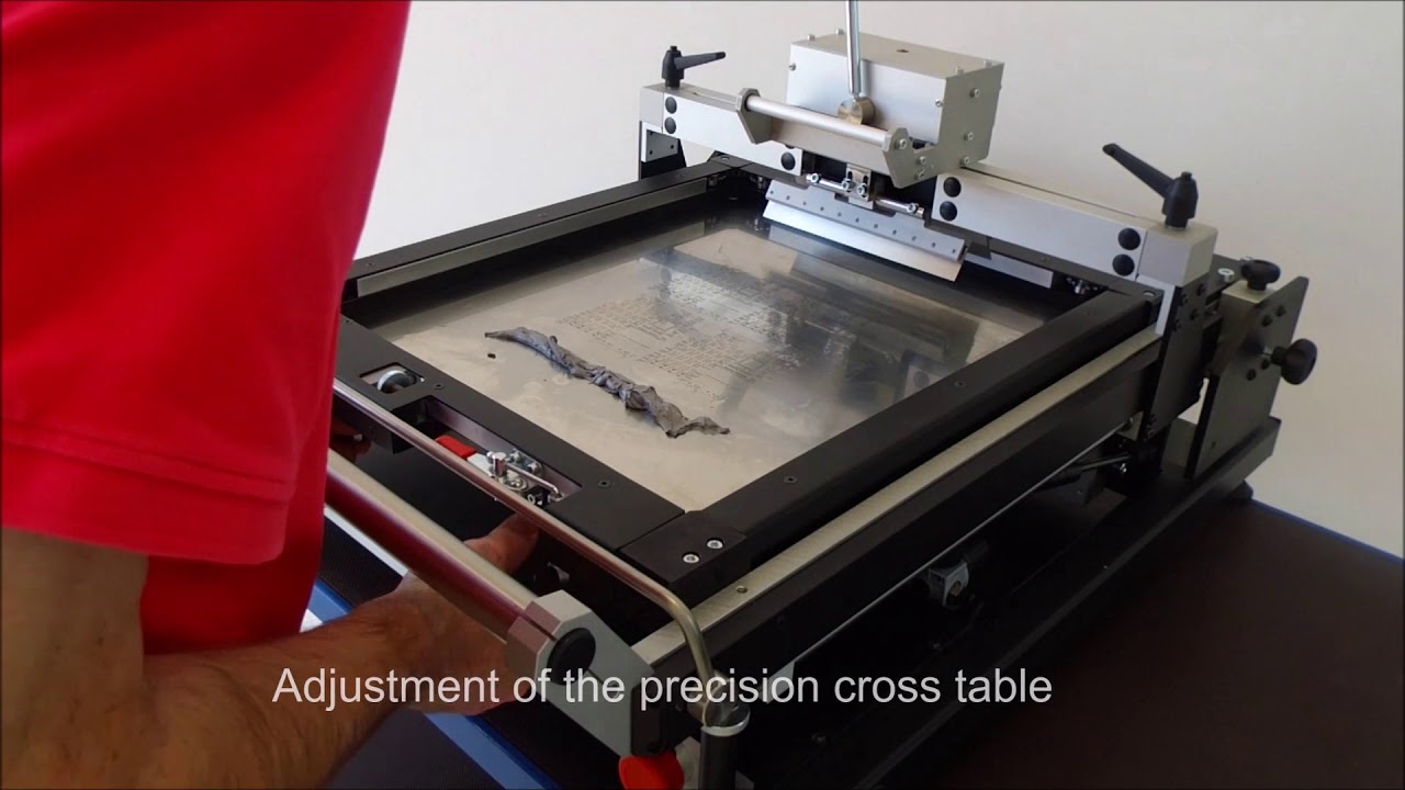 squeegee guided stencil printer  S20