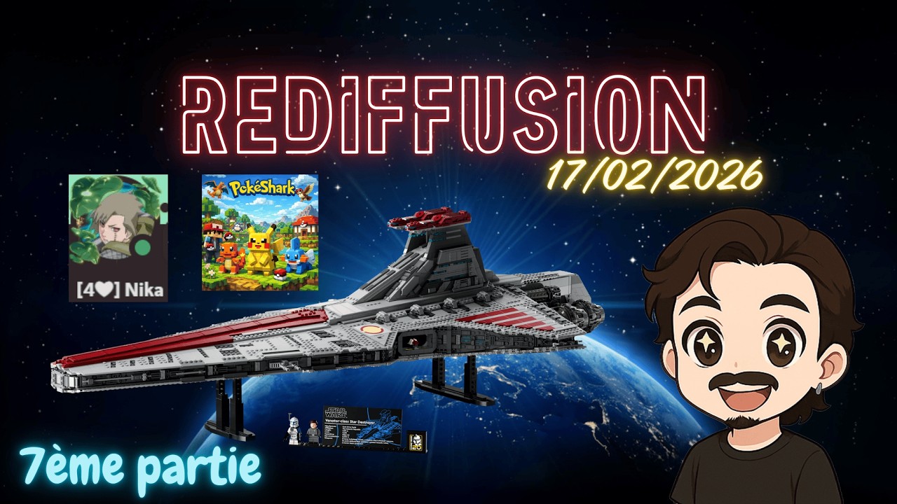Rediffusion Live du 17/02/2026 - Vovo sublime le Venator et va sur PokéShark! (feat. Flocon le chat)