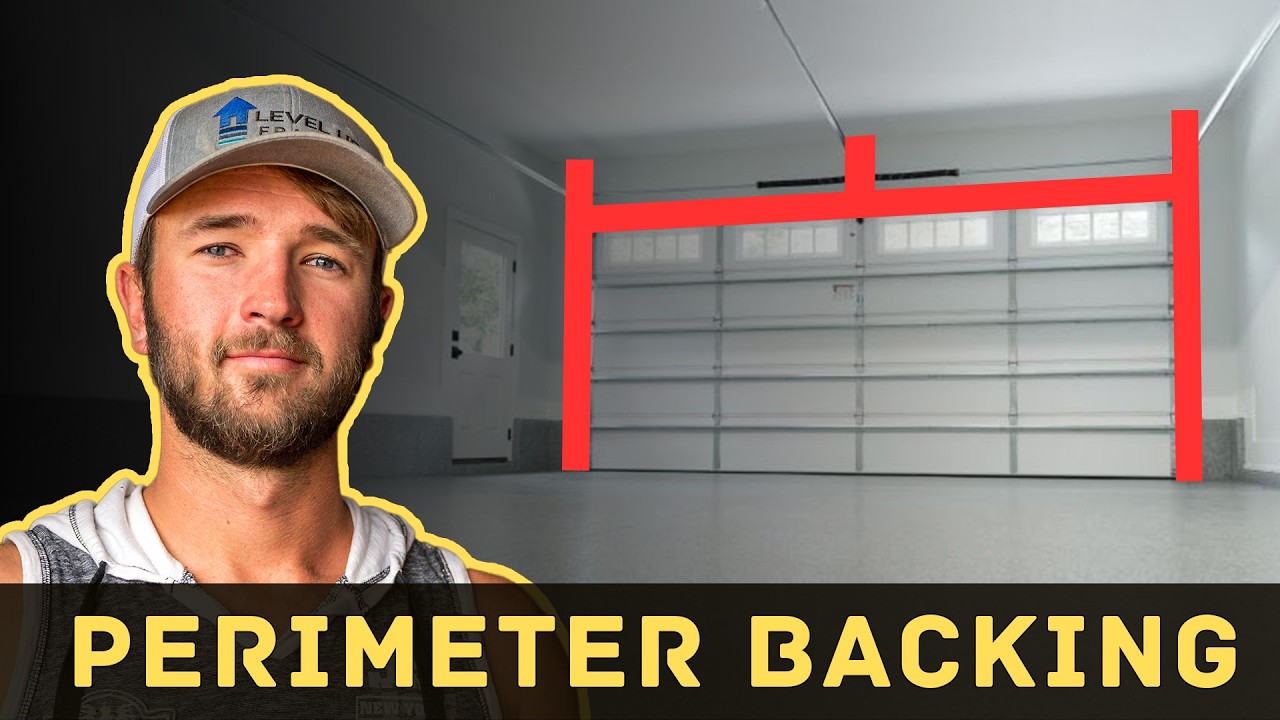 Garage Door Backing: Measure, Cut & Install Perimeter Boards for Tracks & Spring
