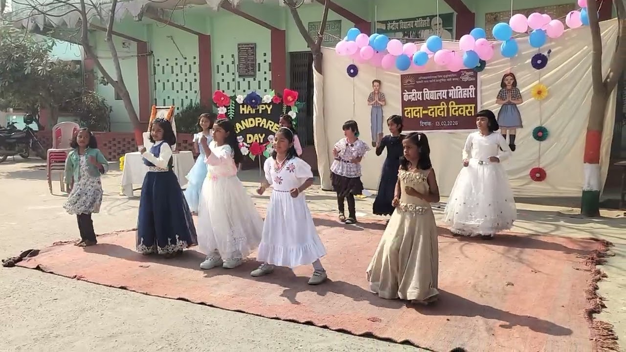 Grandparents day celebration 🎉. #school #dance #kvs #motivation #viral 