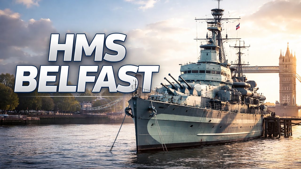 Inside HMS Belfast = A Warship that Changed History