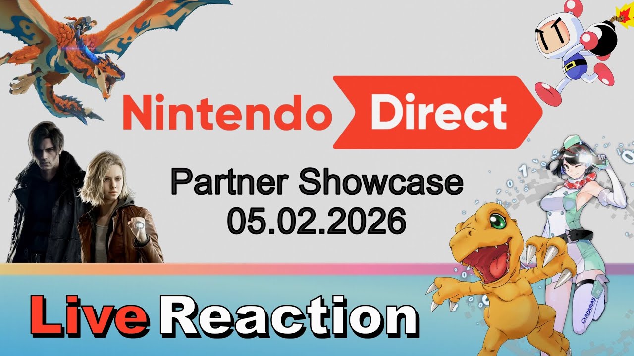 Nintendo Direct: Partner Showcase 05.02.26 [Live Reaction]