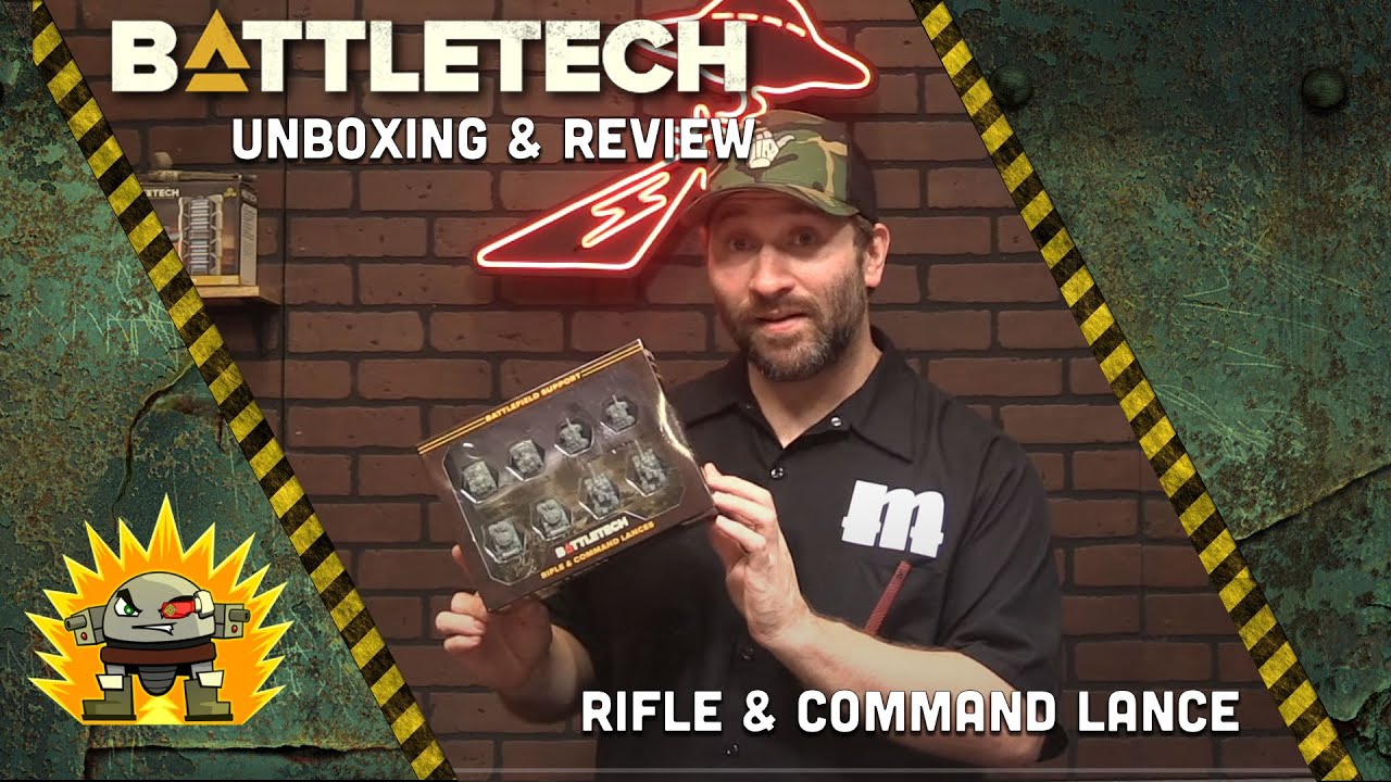 Battletech: Rifle & Command Lance - First Look