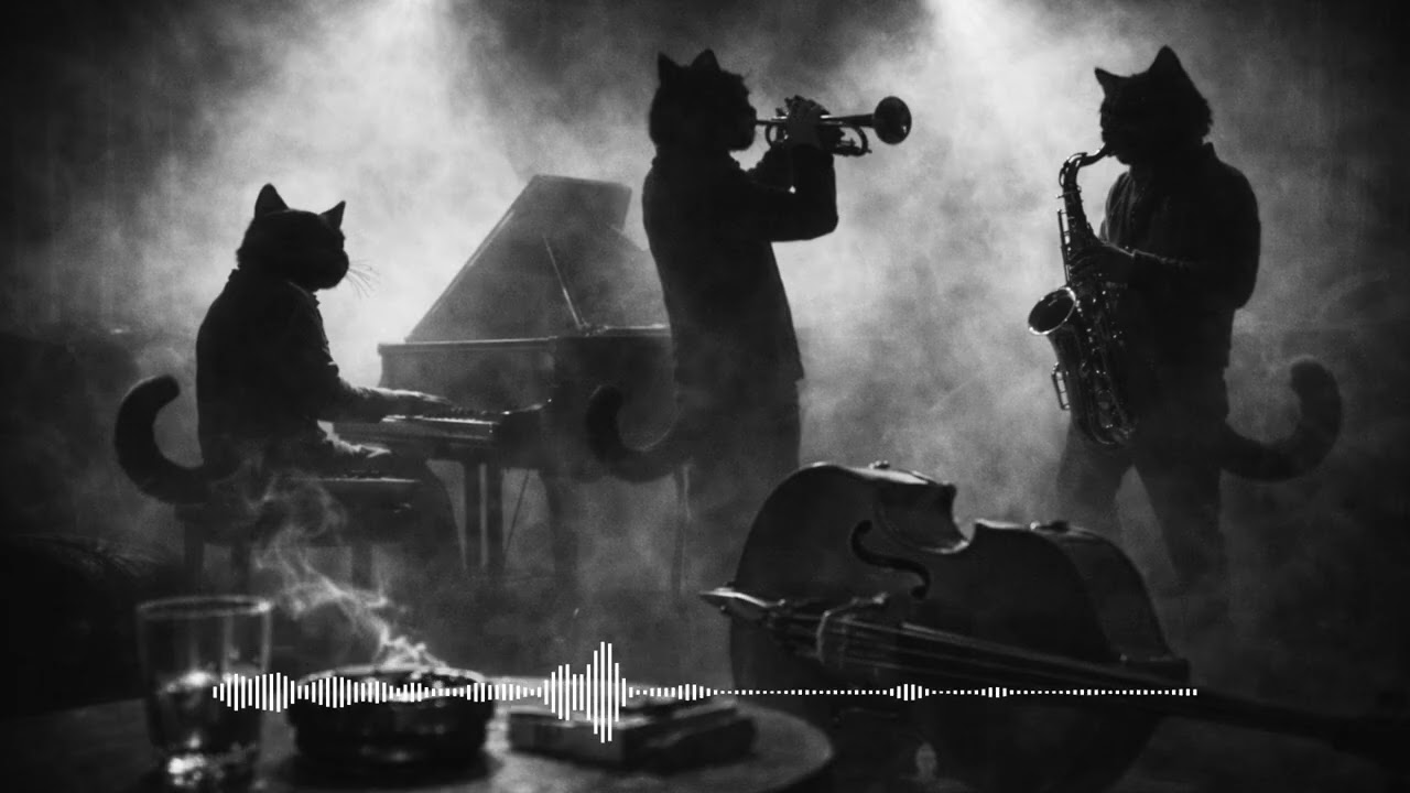 Cats of the Moonlit Streets – Jazz for Study & Flow