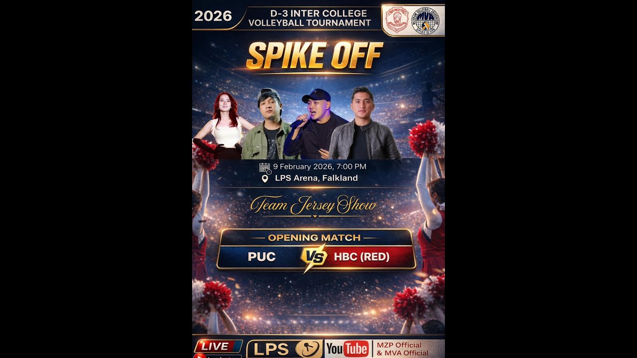 Aizawl College Vs Aizawl North College - D 3 Inter College  Volleyball Tournament 2025   🏐