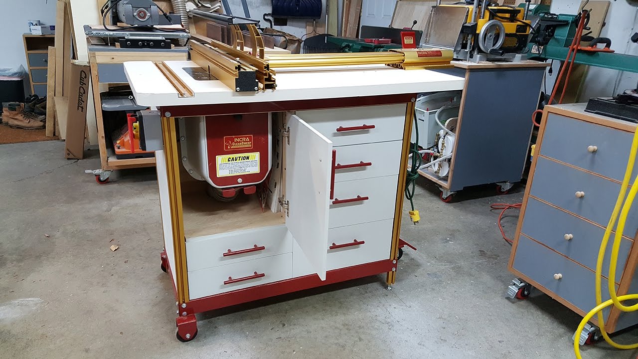 Incra Router Table Cabinet Build Part 1