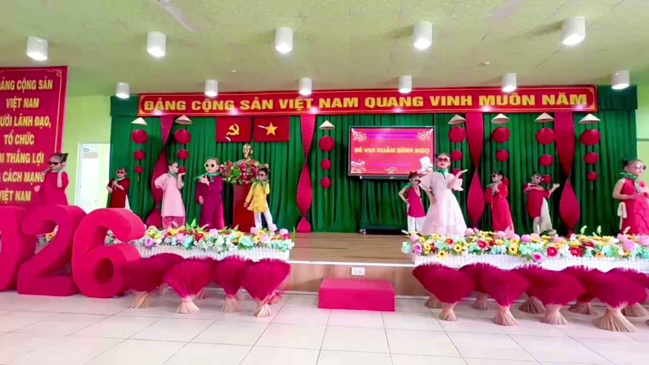 Văn nghệ tết cho bé 5-6 tuổi 