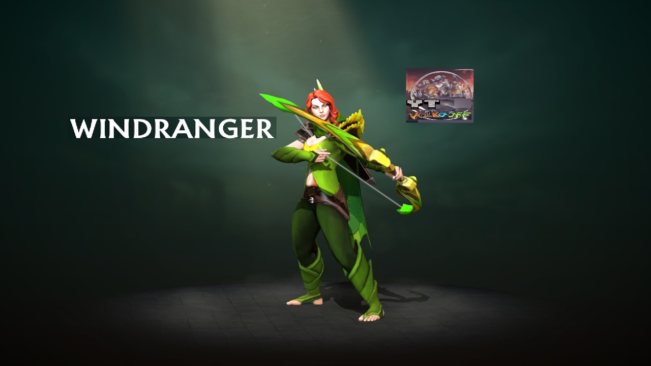 Dota 2 / ВИНДРАНГЕР СЗАДИ!