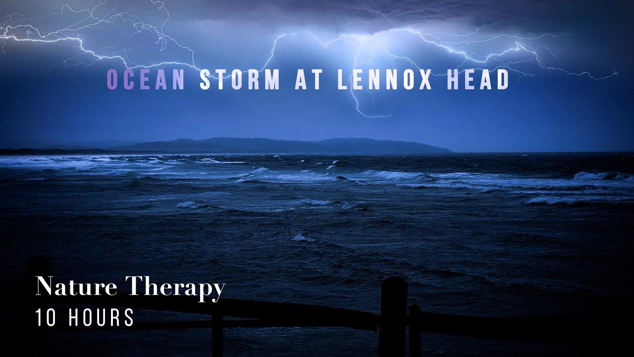 Ocean Storm in Australia &ndash; Rain, Thunder & Lightning Sounds for Sleeping and Stress Relief