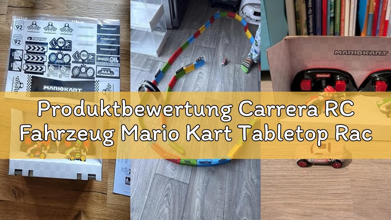 Produktbewertung Carrera RC Fahrzeug Mario Kart Tabletop Racing Set | RC-Karts von Mario & Luigi – 6