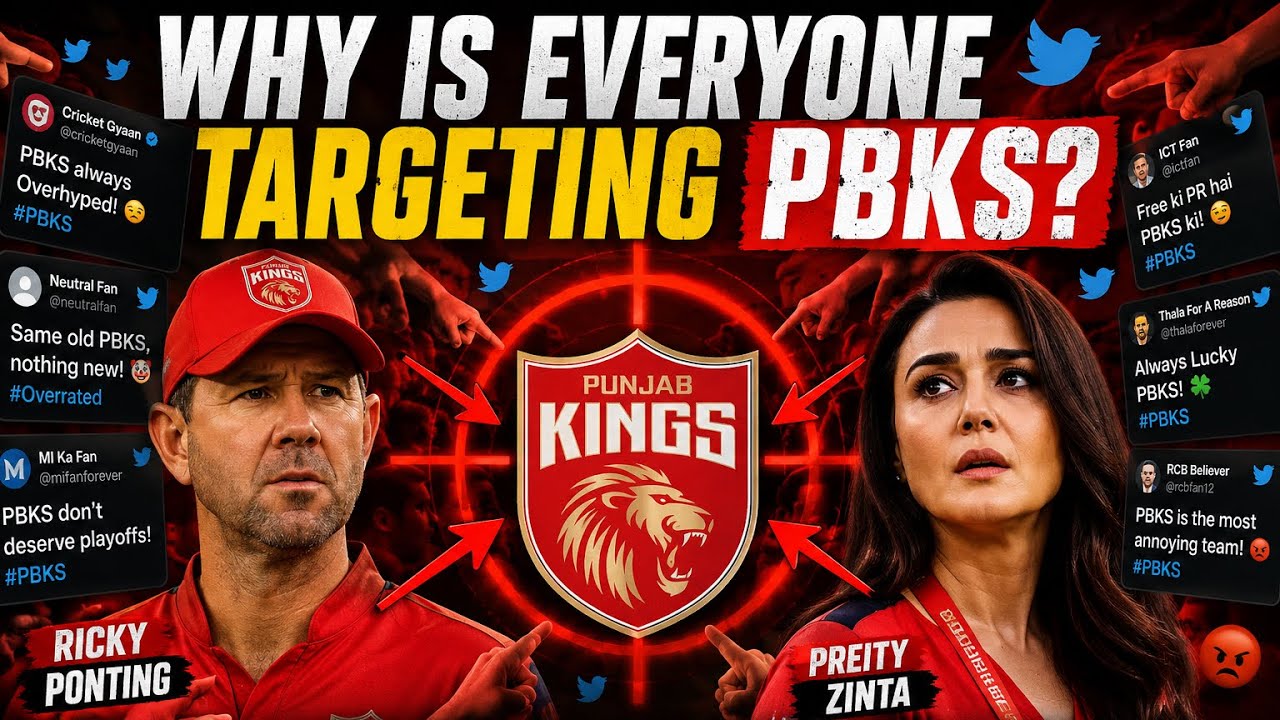 WHY IS EVERYONE TARGETING PBKS? 😳🔥 | Punjab Kings vs Social Media Hate!