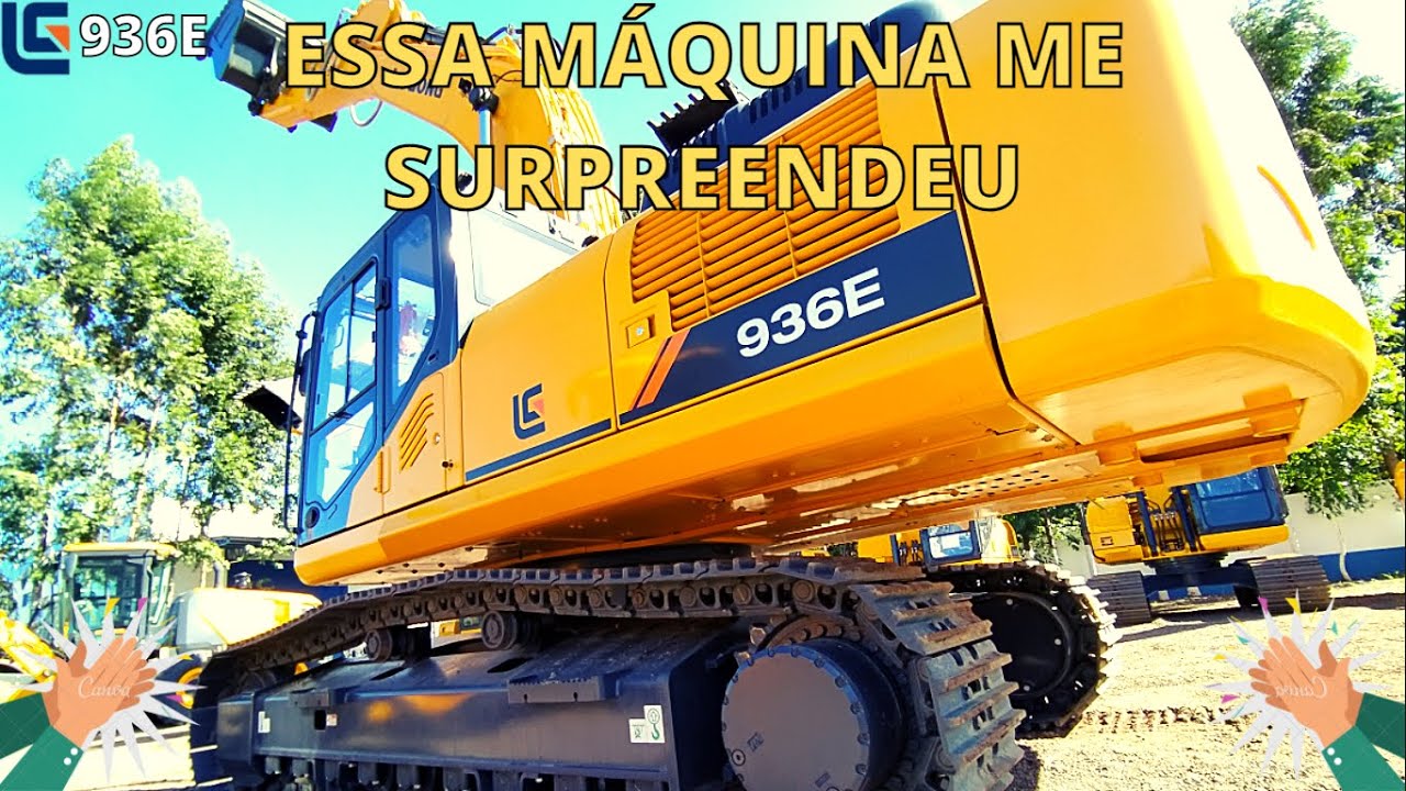 APRESENTANDO ESCAVADEIRA LIUGONG 936E - ANDRÉ VIEIRA MÁQUINAS