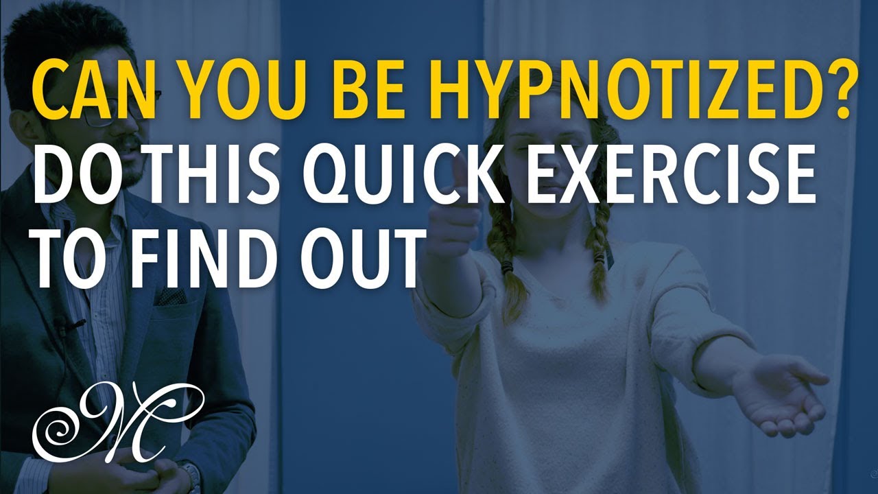 Can you be hypnotized? Do this quick exercise to find out