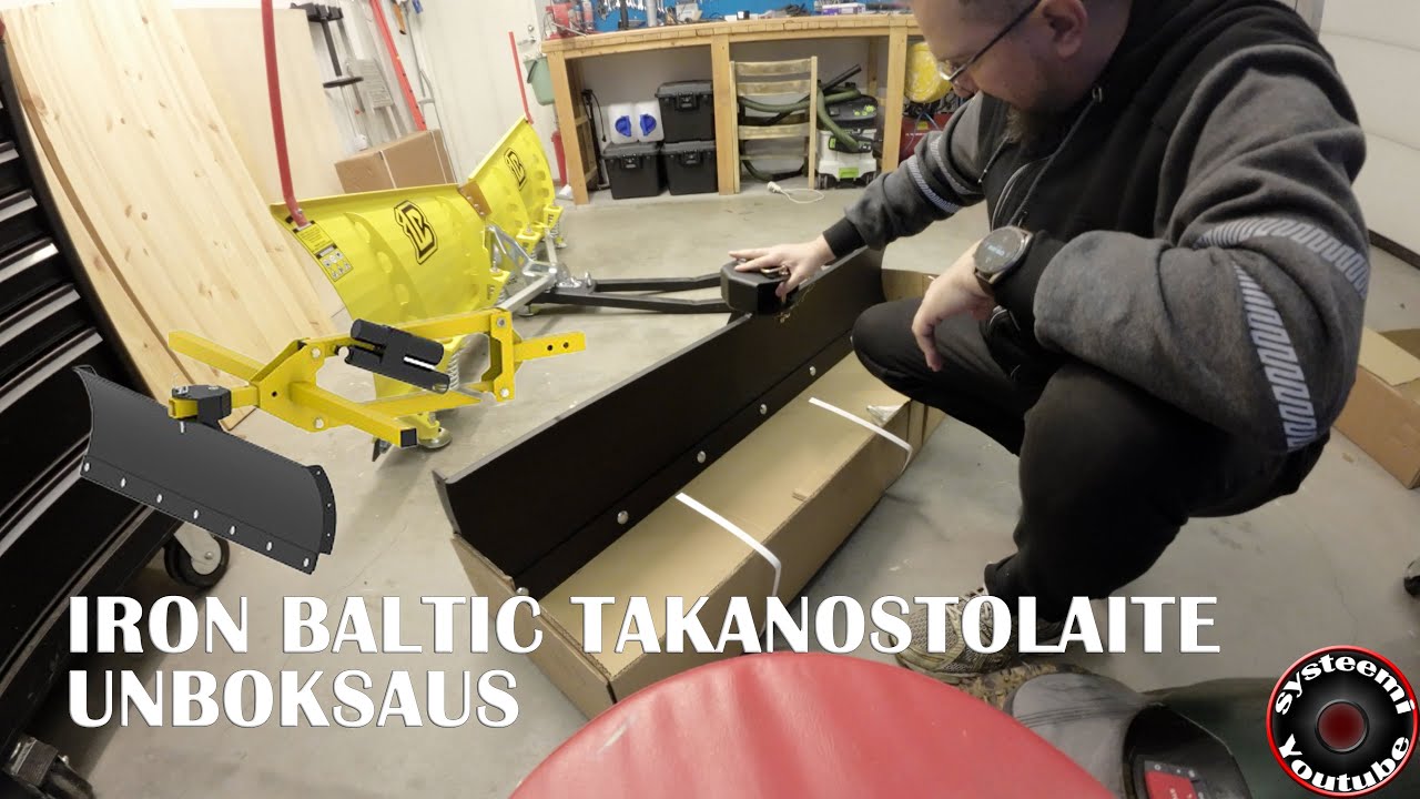 Iron Baltic takalanan unboksaus