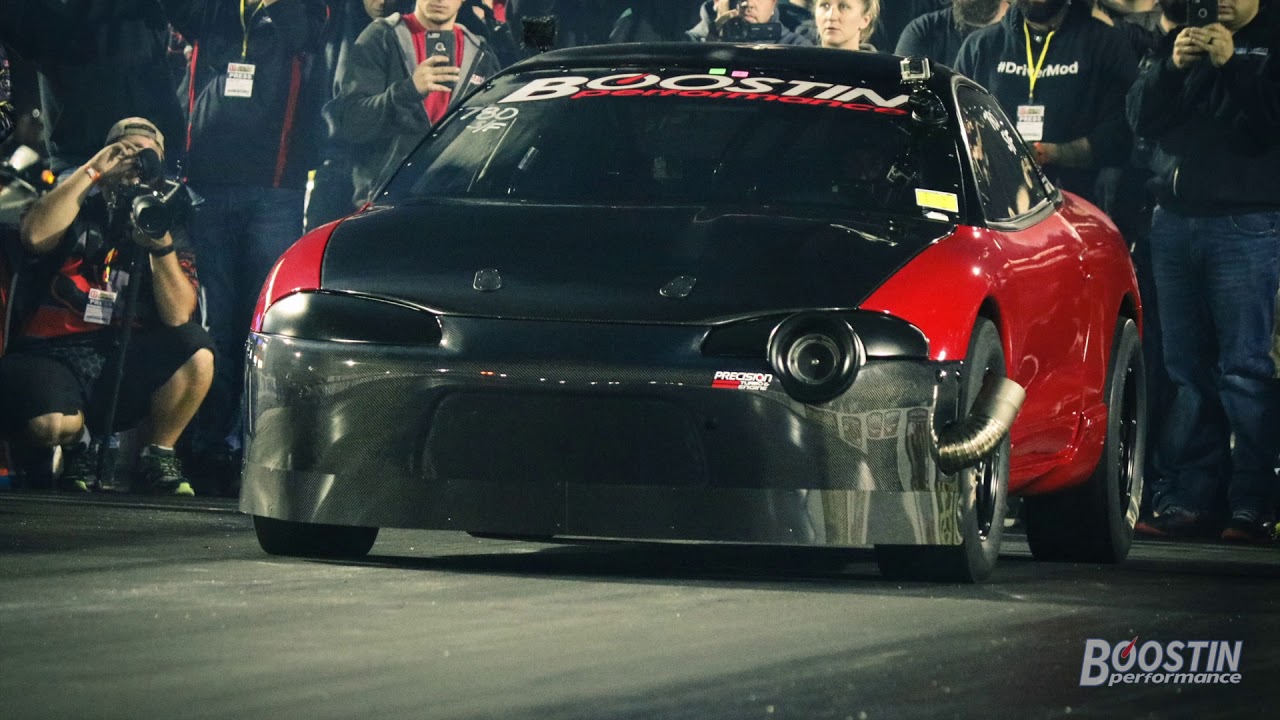 7.37 @ 205 MPH - Quickest & Fastest AWD 4 Cylinder - H Pattern Manual Trans Record - Red Demon