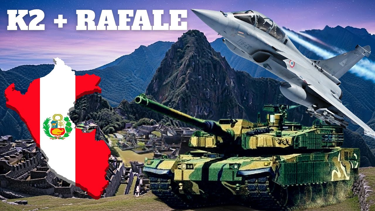 LA REVOLUCION MILITAR PERUANA: RAFALE y K2 BLACK PANTHER