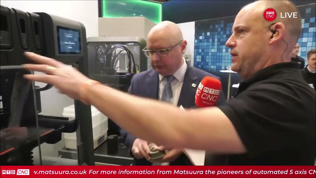 MACH 2022; Why choose Desktop Metal 3D Printers from Matsuura to grow your Additive business.