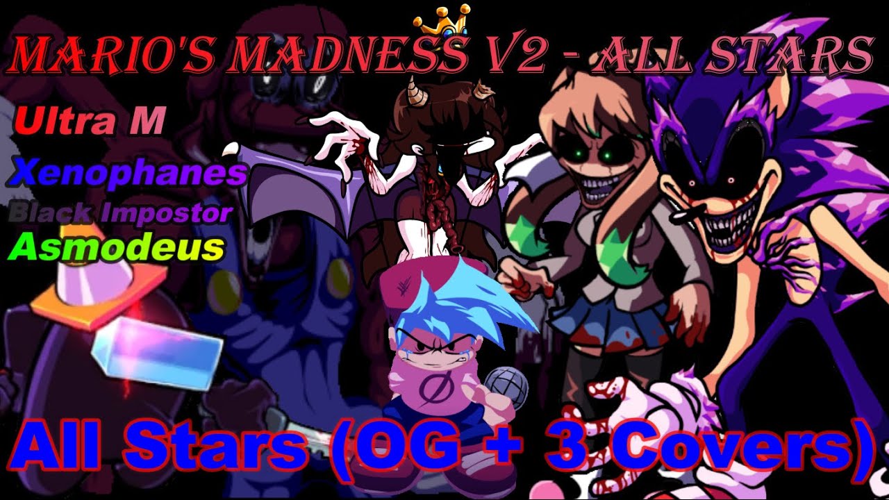 Quadruple Cover - All Stars but Ultra M, Xenophanes, Black and Asmodeus vs BF