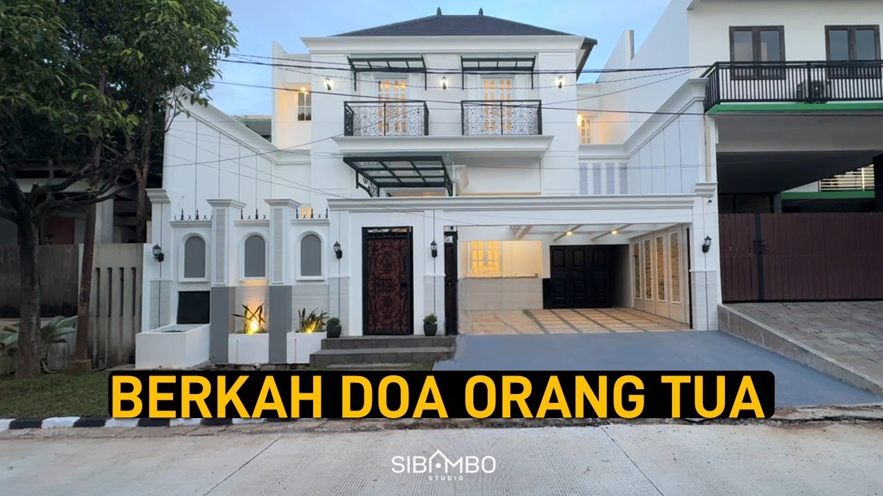 Vlog The HS House | Rumah Klasik 2 Lantai 4 Kamar Tidur di Lahan 12 x 23 meter