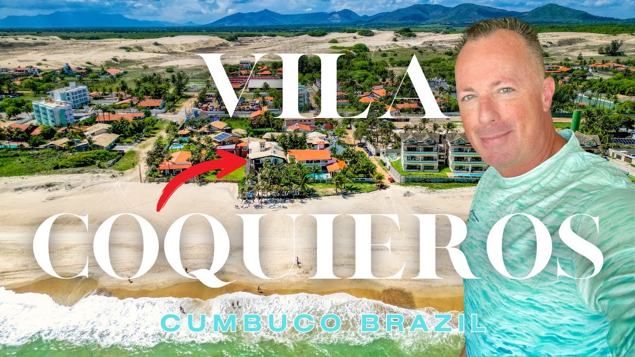 🏝Vila Coquieros BOUTIQUE HOTEL Tour Cumbuco Brazil 🇧🇷 w/CINEMATIC DRONE Footage