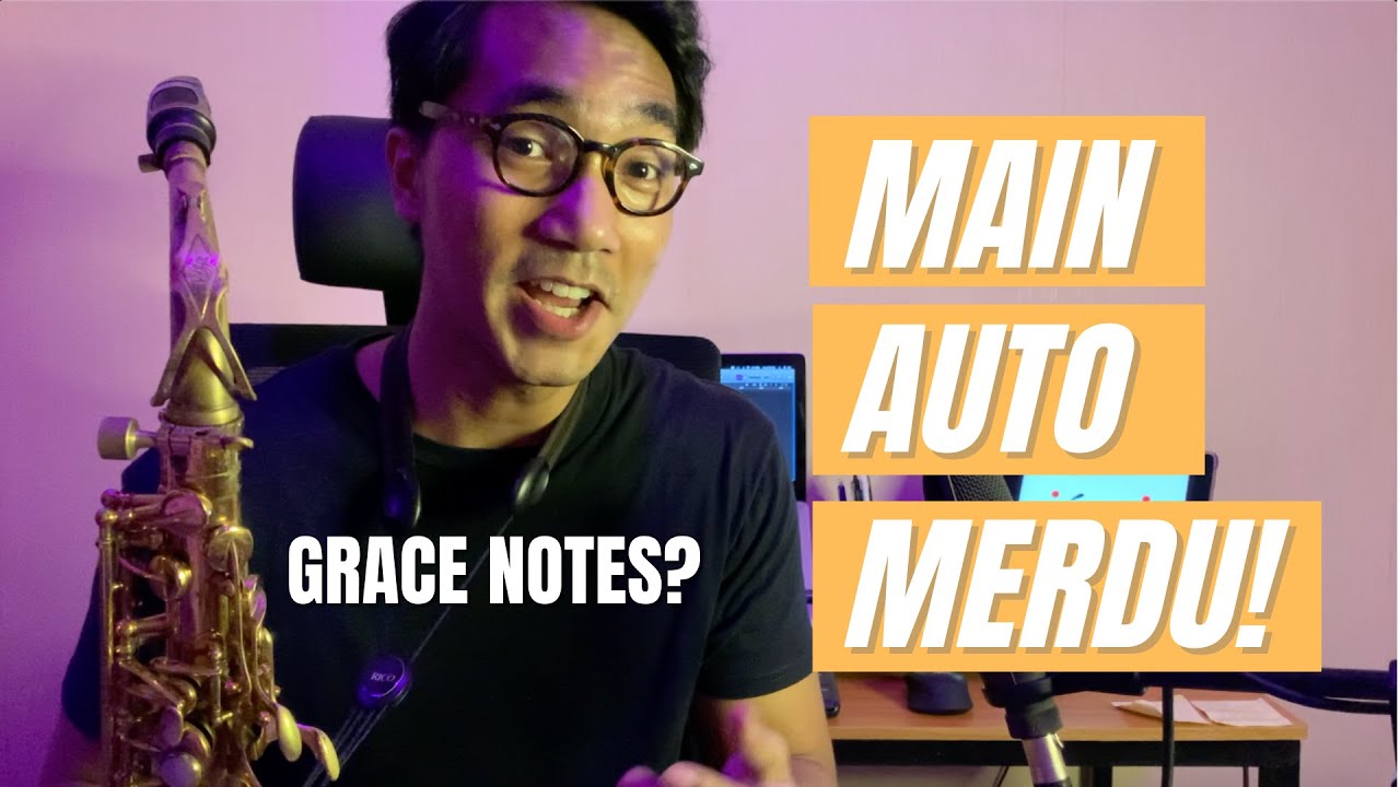 Main SAXOPHONE jadi lebih merdu, GAMPANG! | Grace Note Lesson
